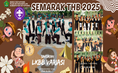 Semarak THB 2025 Meriah, Gudep MAN 2 Ketapang Siap Tunjukkan Prestasi